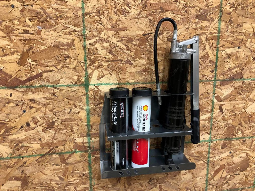 Grease Gun Holder Rack DXF file StepFIVE40 DXF Files