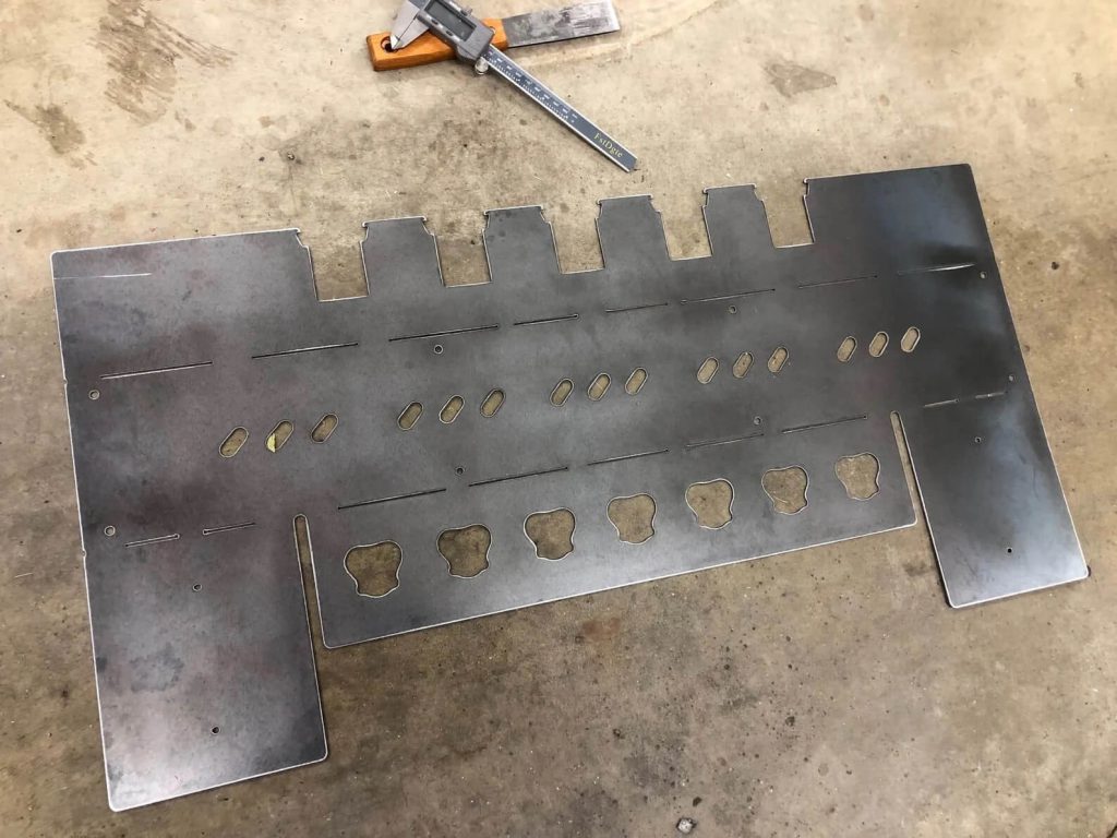 Milwaukee M18 Locking M12 Battery Double Charging Station DXF files