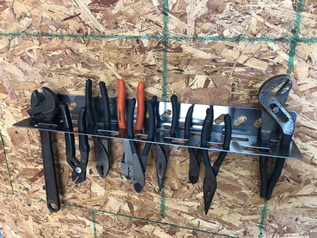 Pliers Orginizer Holder Rack DXF File StepFIVE40 DXF Files