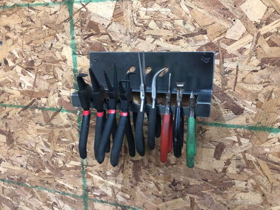 Snap Ring Pliers Holder Rack Plasma DXF File
