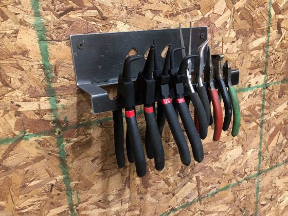 Snap Ring Pliers Holder Rack Plasma DXF File