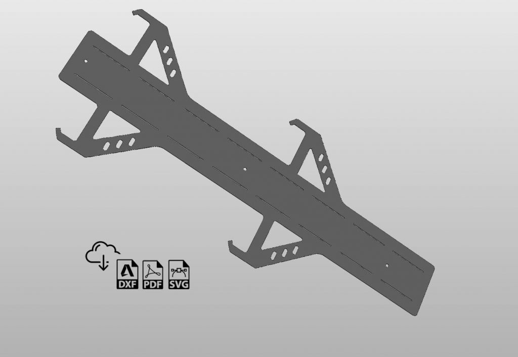 Jack Stand Storage Rack DXF File StepFIVE40 DXF Files