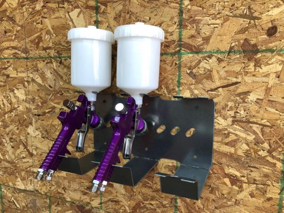 Paint Gun Holder Rack DXF File