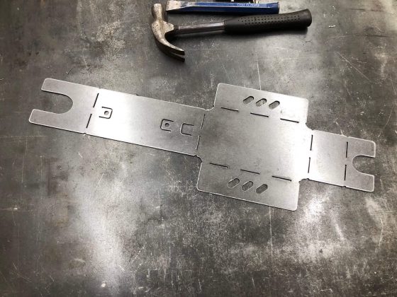 StepFIVE40 Paint Gun Holder DXF File