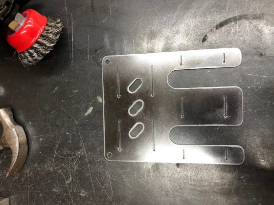 Tape Gun Holder DXF File
