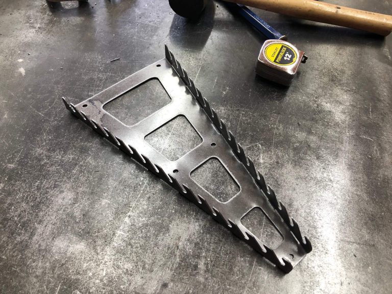 Wrench Holder 16 Tool Rack DXF file StepFIVE40 DXF Files